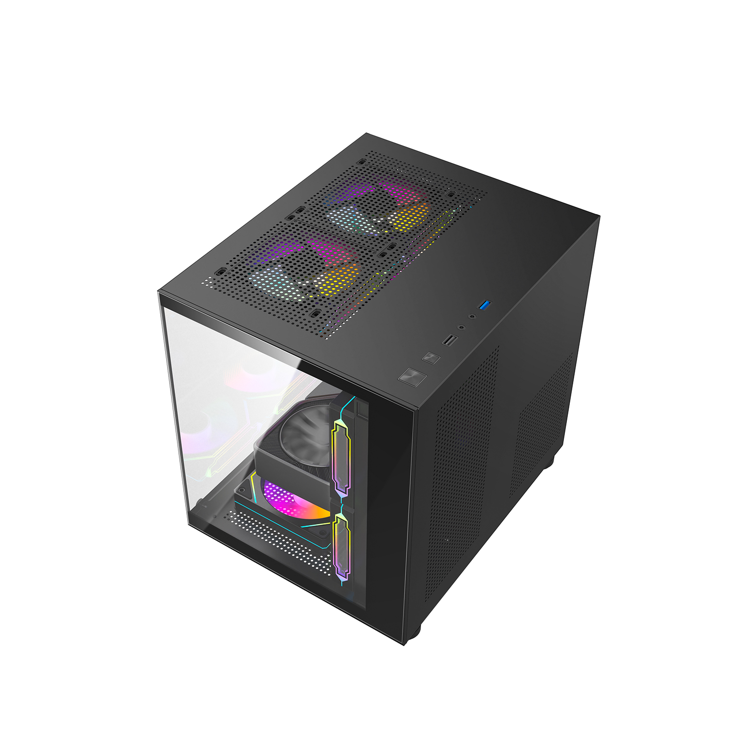 Корпус игровой EVESKY Q3 + 3 ARGB кулера