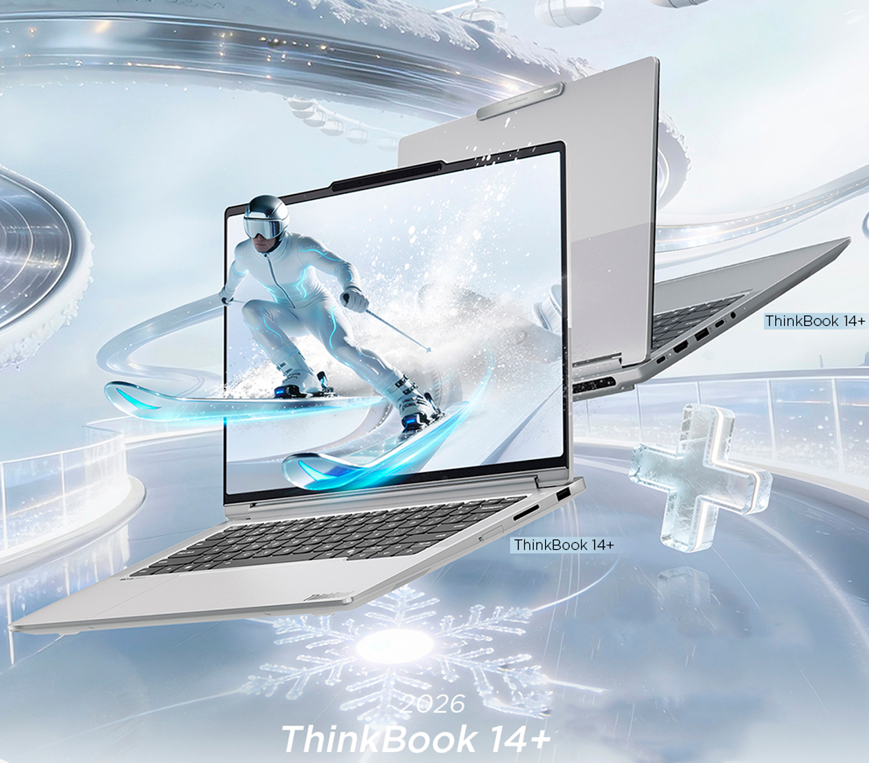 Ноутбук Lenovo Thinkbook 14+ 2026 Ryzen 7 H255 3K 32Гб 1Тб