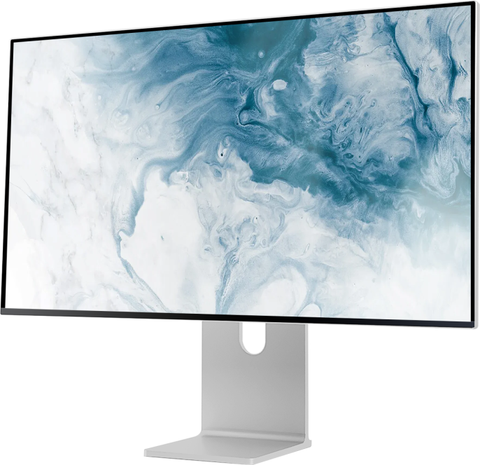 Kuycon Q27-S с перфорацией ( FD5 ), 4К 240 герц, OLED крепление VESA