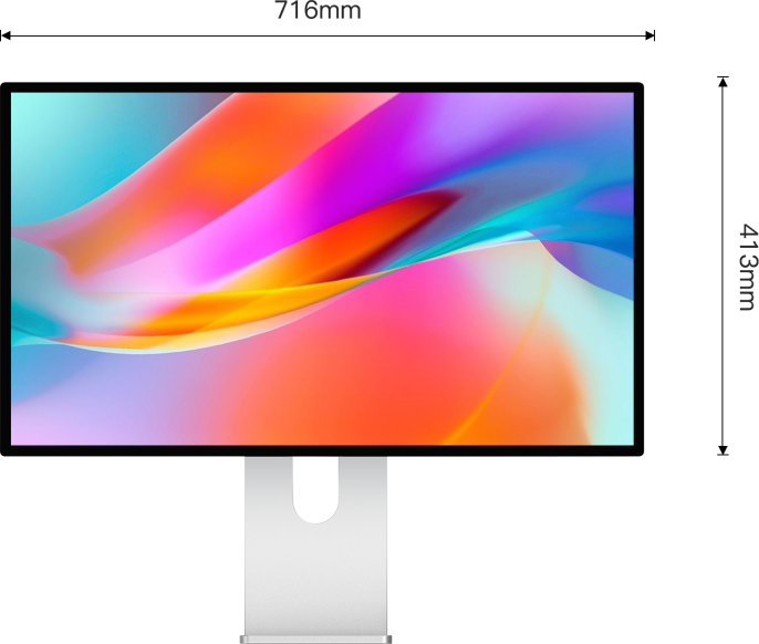Монитор Kuycon P32-U 4K 32' 60Hz Без Перфорации VESA