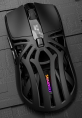 Игровая беспроводная мышь SmileWolf Rs 8 2.4Hz + BT Черная