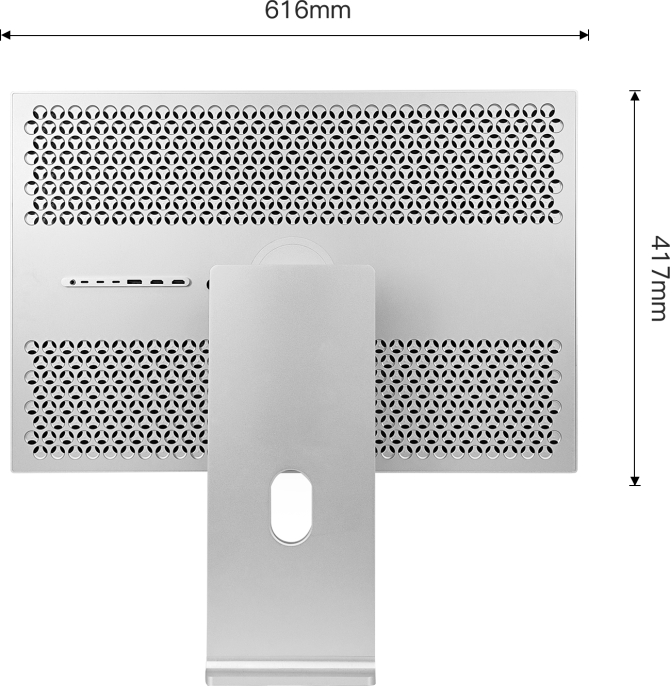 Монитор Kuycon P20 4.5K 28' 60Hz С Перфорацией VESA