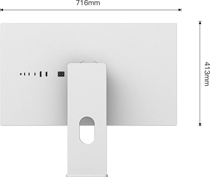 Монитор Kuycon P32-U 4K 32' 60Hz Без Перфорации VESA