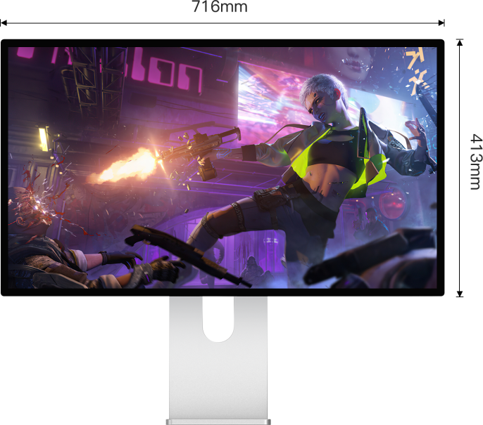 Монитор Kuycon P32-K 4K 32' 144Hz Без Перфорации VESA