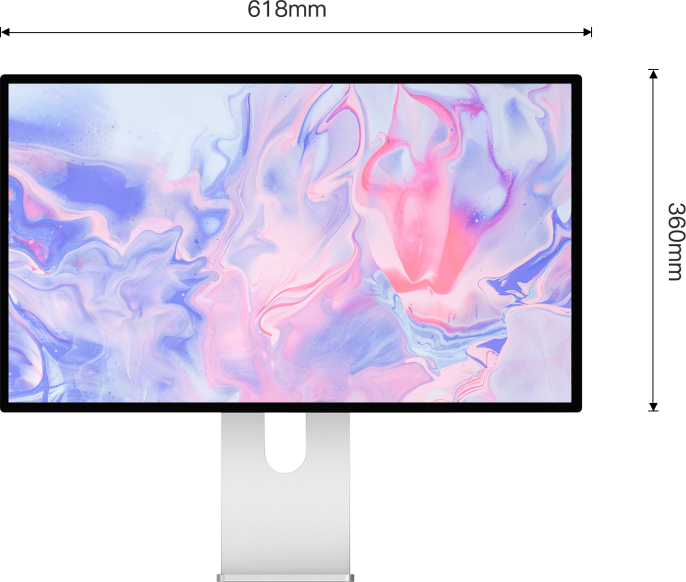 Монитор Kuycon P27-G 4K 27' 60Hz Без Перфорации VESA