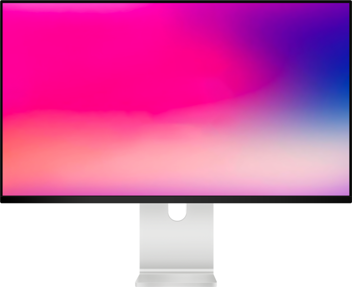 Монитор Kuycon G32-X 6K 32' 60Hz Без Перфорации Стенд без регулировки высоты